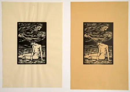 Incisione Su Legno Hofer - Illustrationen zu Hans Reinhart “Der Tag“