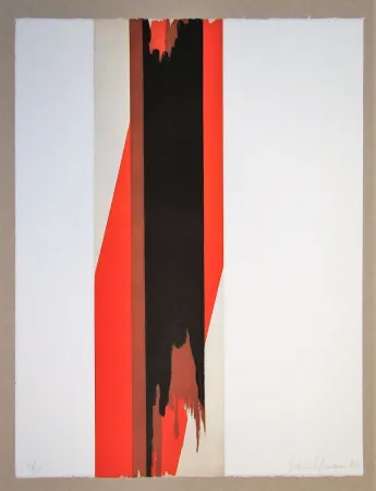 Acquatinta Hoffmann - Composition V