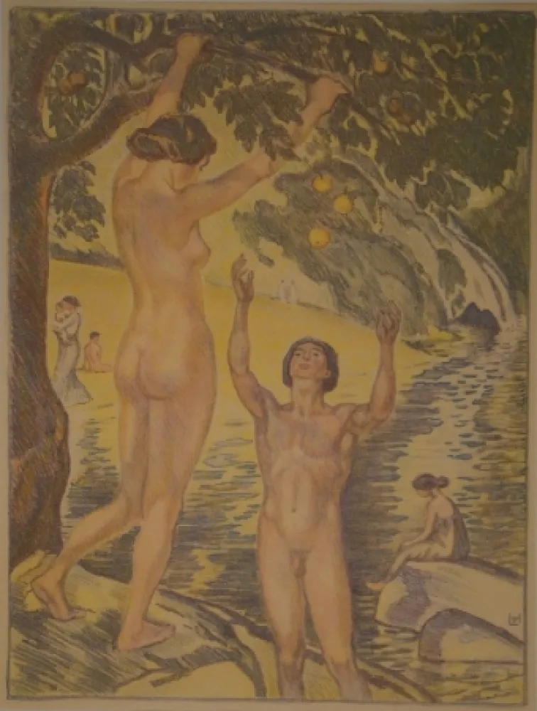 Litografia Hofmann - Reife Früchte