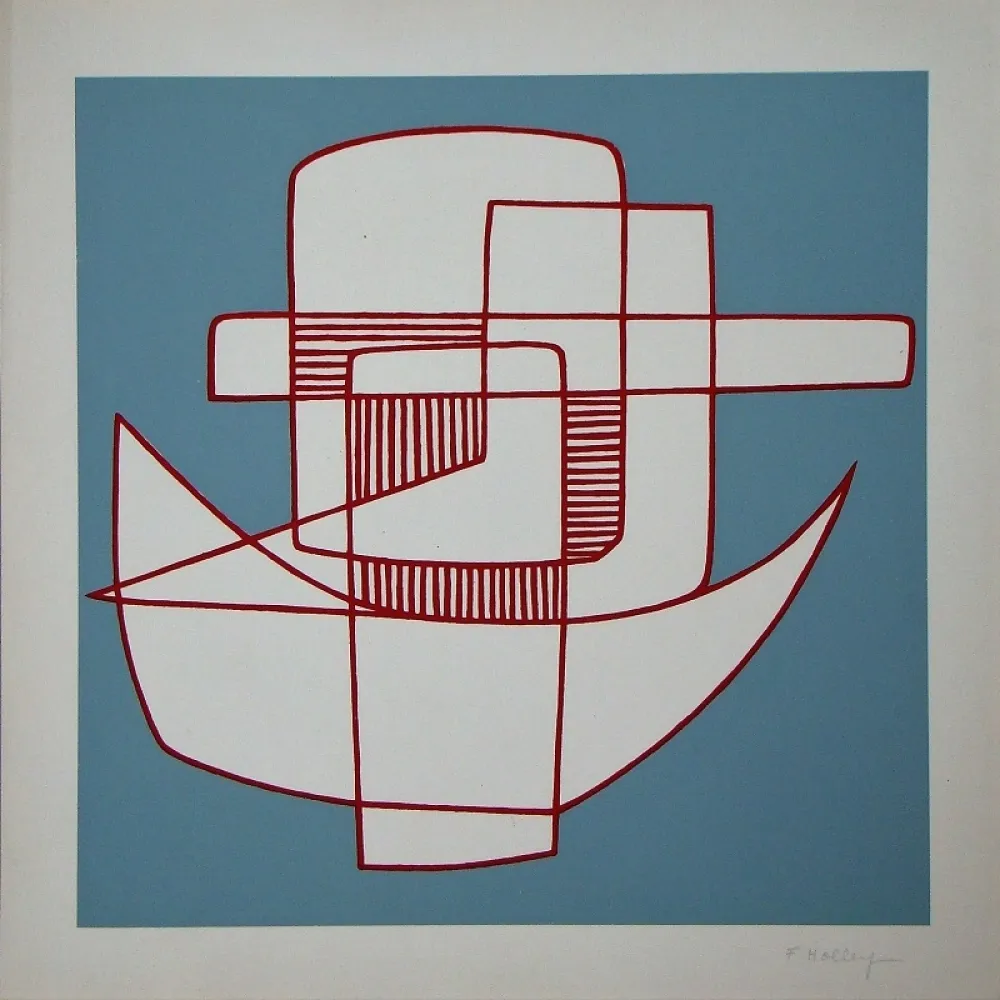 Litografia Holley - Sans titre