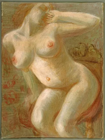 Non Tecnico Hubbuch - Ohne Titel (Die müde Marianne).