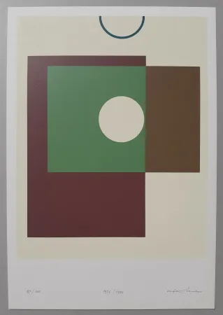 Serigrafia Huber - Rectangles et cercles