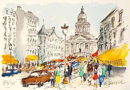Litografia Huchet - Panthéon