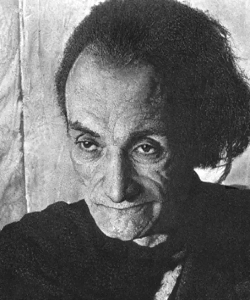 Litografia Hucleux - Potrait d'Antonin Artaud