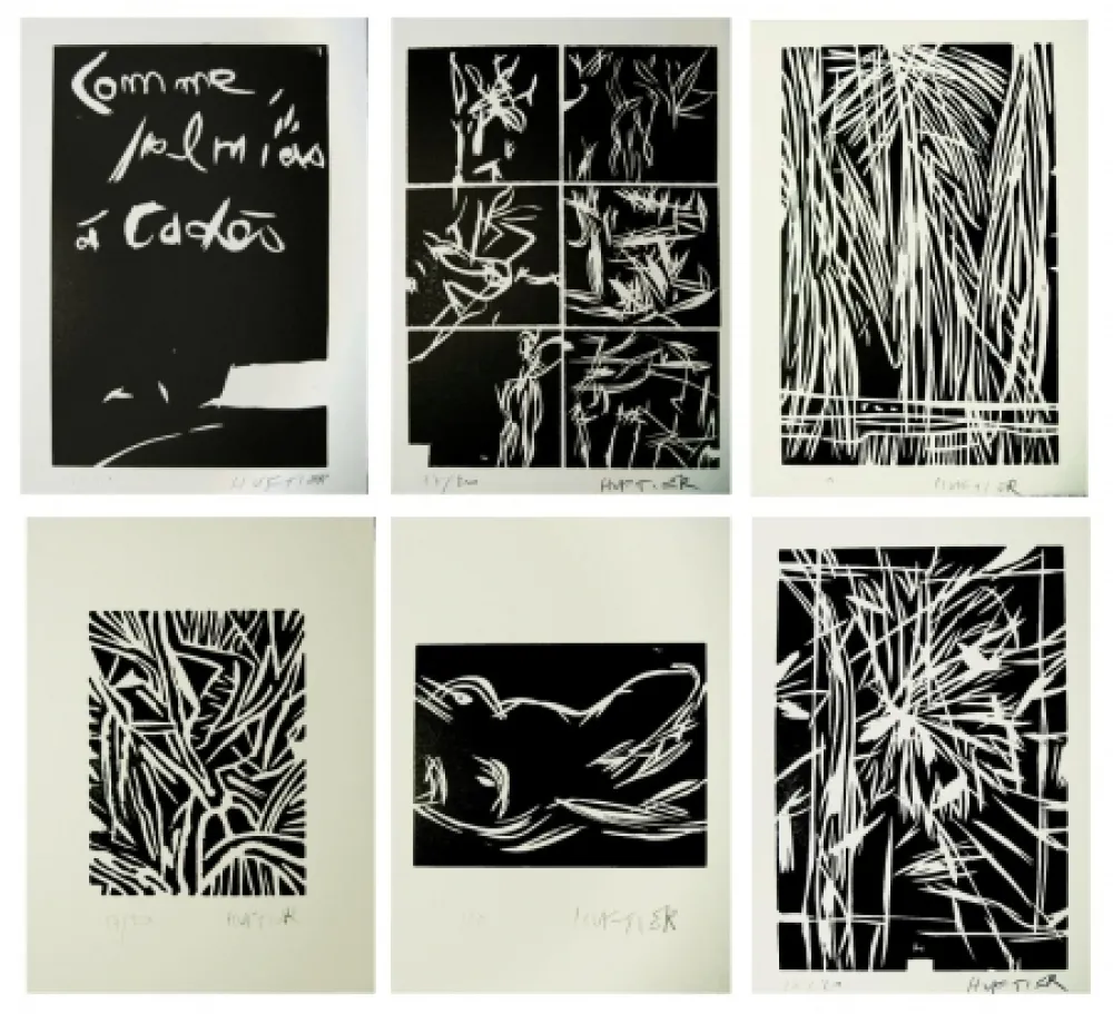 Libro Illustrato Huftier - Comme Palmiers à Cadès