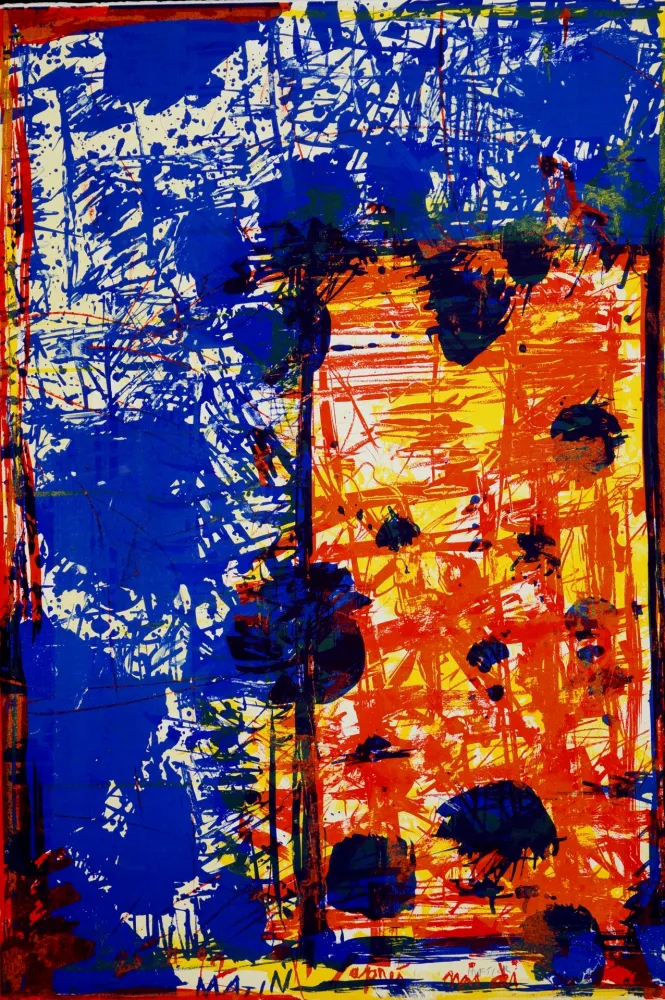 Litografia Huftier - Matin, après midi