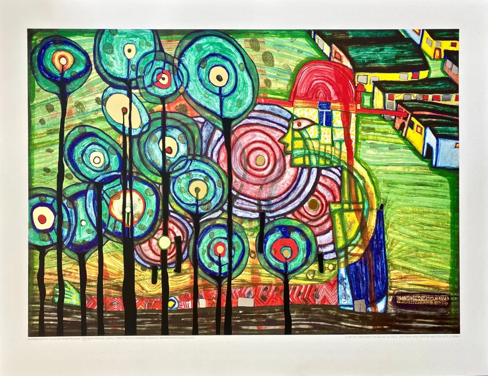 Non Tecnico Hundertwasser - 739 Mannfund in Zahala / man find in zahala