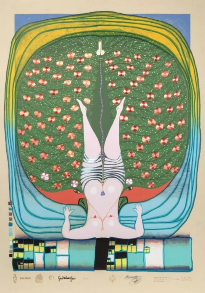 Multiplo Hundertwasser - Homage To Schroder – Sonnenstern