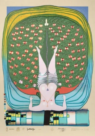 Multiplo Hundertwasser - Homage To Schroder – Sonnenstern