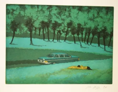 Acquaforte E Acquatinta Hüppi - Mercedes