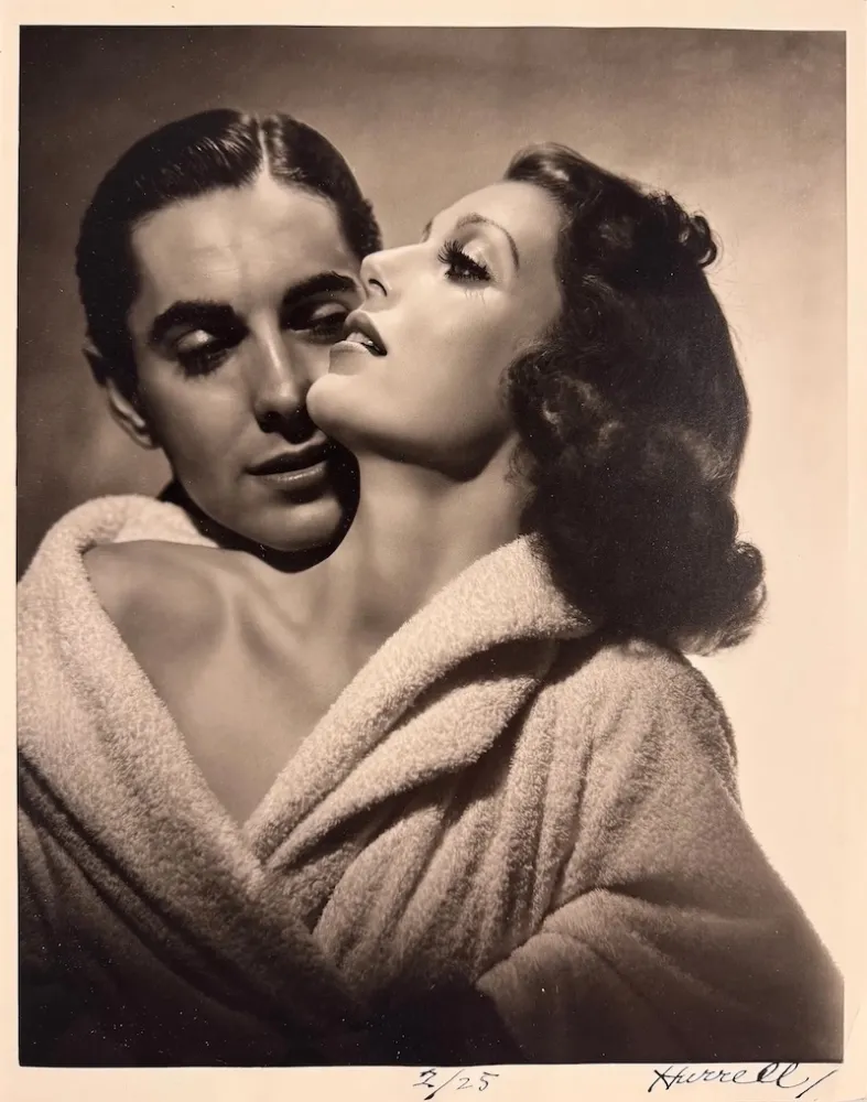 Fotografie Hurrell - Tyrone Power & Loretta Young