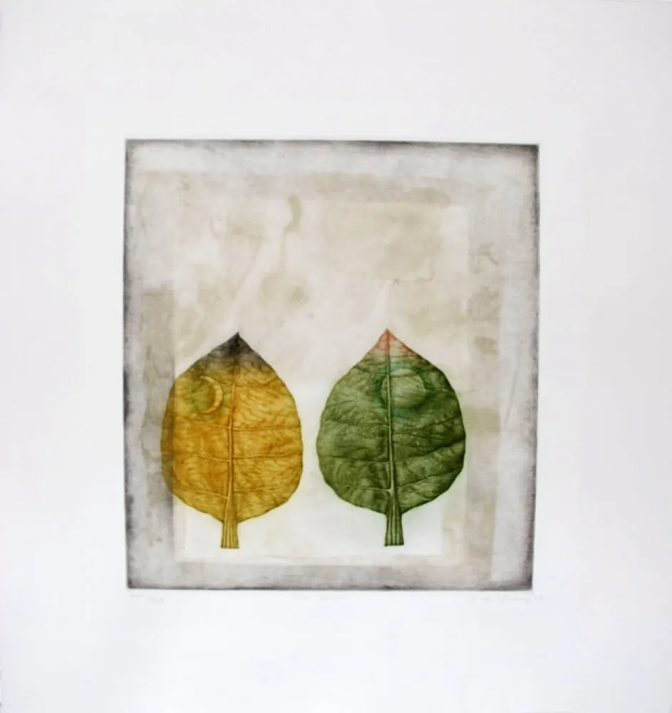 Maniera Nera Hwang - Two leaves