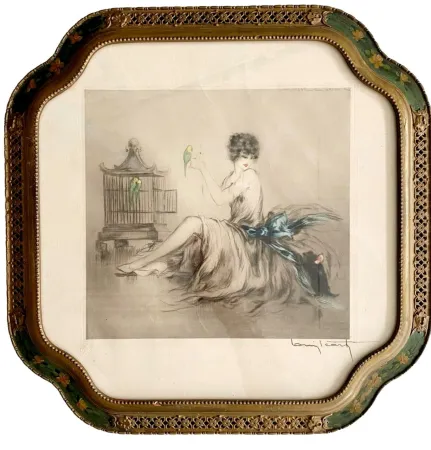 Acquaforte E Acquatinta Icart - Jealousy