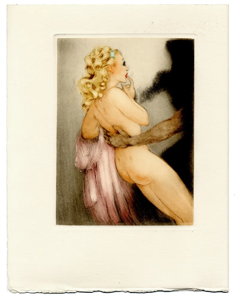 Libro Illustrato Icart - La Fontaine. LES AMOURS DE PSYCHÉ ET DE CUPIDON. 22 gravures + suite complète.