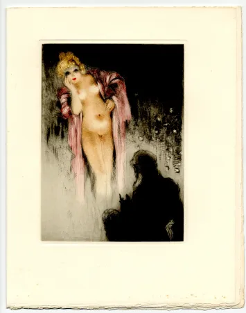 Libro Illustrato Icart - La Fontaine. LES AMOURS DE PSYCHÉ ET DE CUPIDON. 24 gravures originales en couleurs (1949)