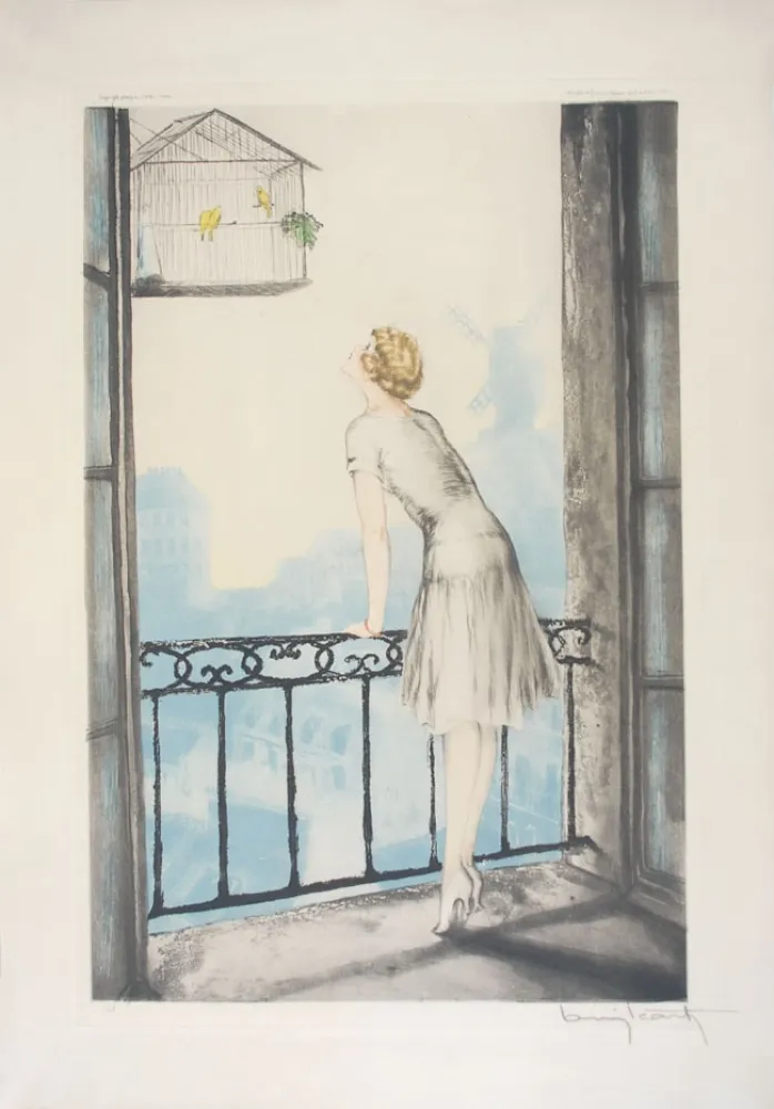 Acquaforte Icart - Montmartre