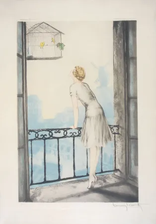 Acquaforte Icart - Montmartre