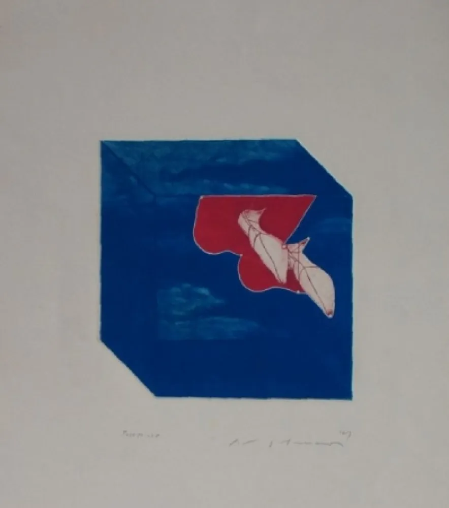 Acquaforte E Acquatinta Ikeda - Untitled