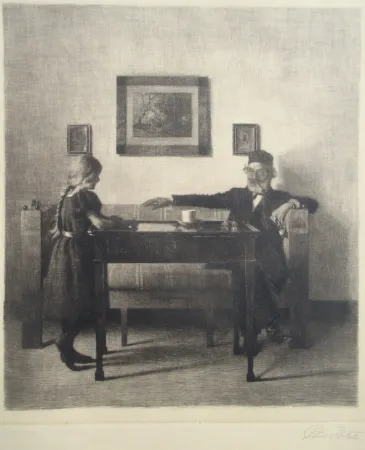 Incisione Ilsted - Visiting Granddad