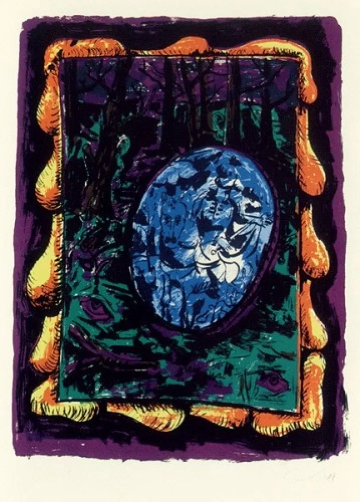 Multiplo Immendorff - Malerwald