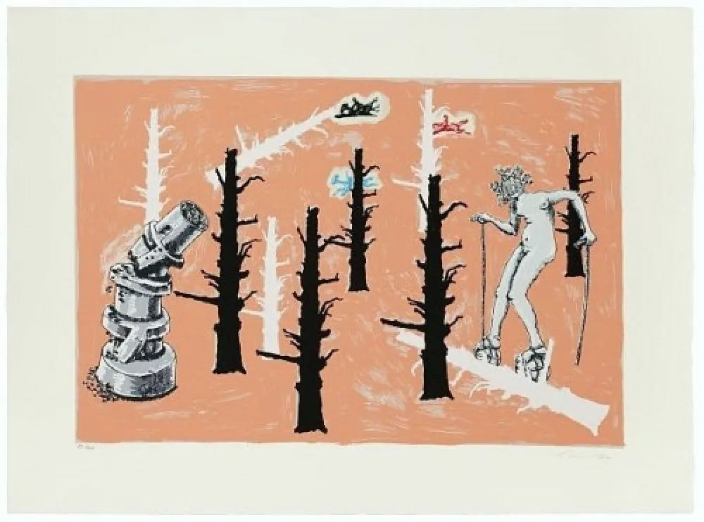 Multiplo Immendorff - Schwarzes Schaf