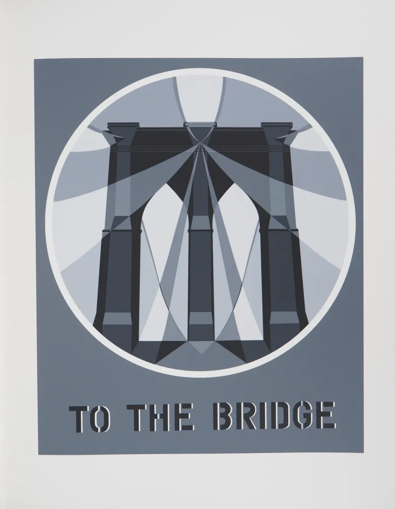 Serigrafia Indiana - American Dream : To The Bridge