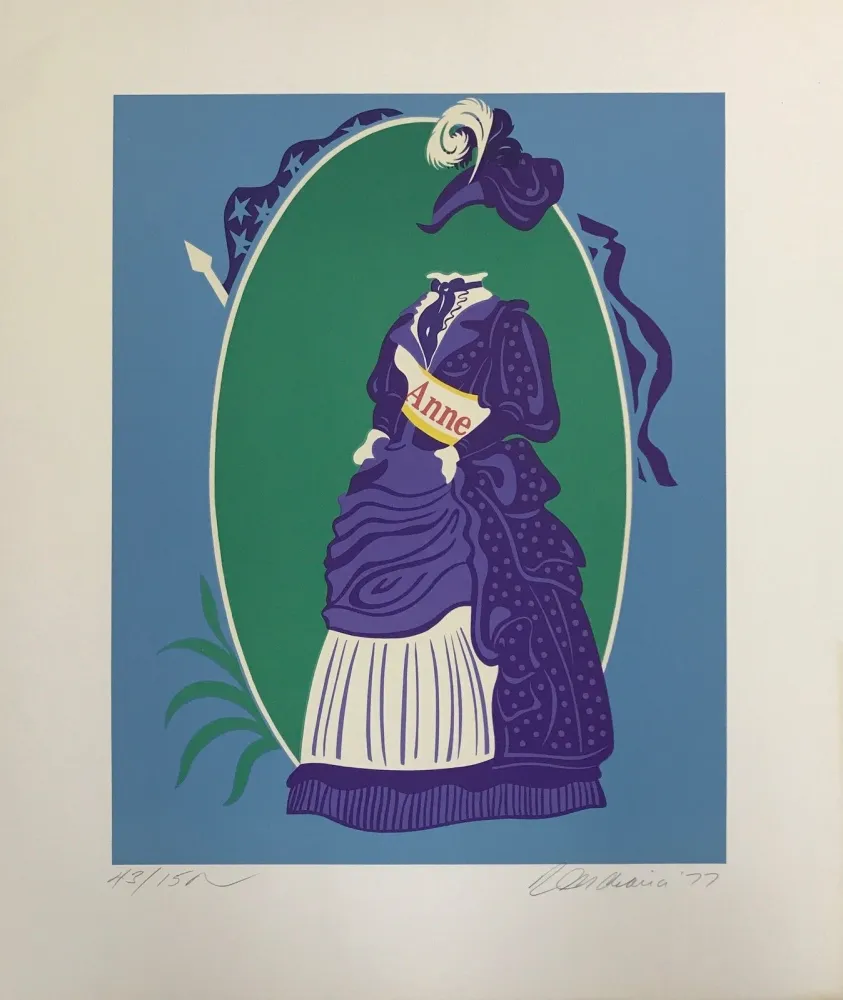 Litografia Indiana - ANNE