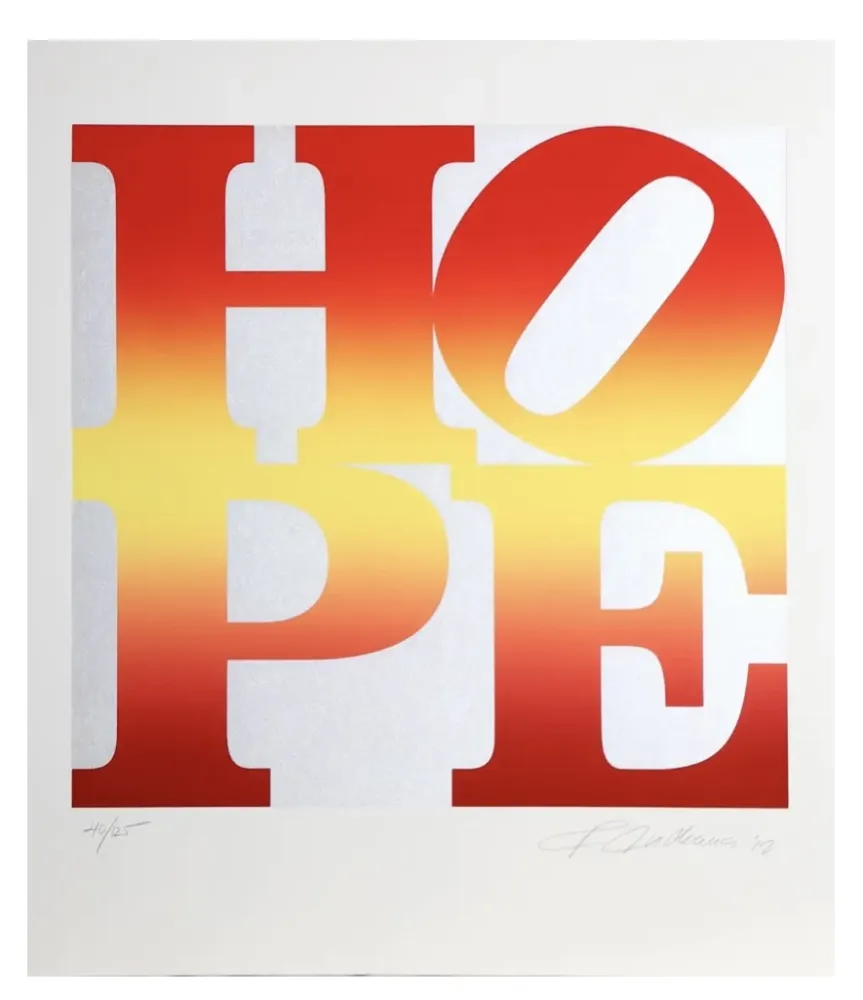 Serigrafia Indiana - Autumn, from Four Seasons of Hope 
