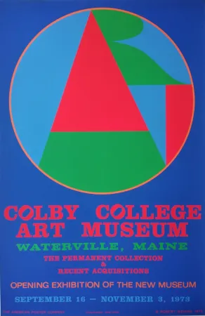 Serigrafia Indiana - „Colby College, Art Museum, Waterville, Maine. The permanent collection & recent acquistions. Opening exhibition of the new museum, September 16- November 3, 1973