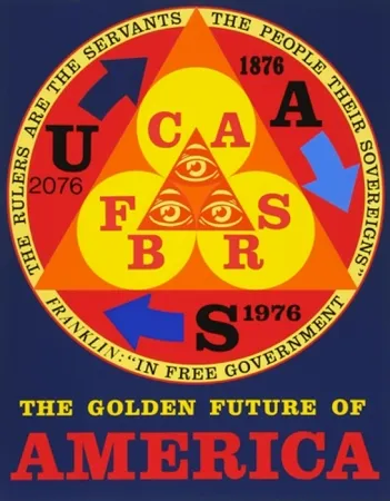 Serigrafia Indiana - Golden Future Of America