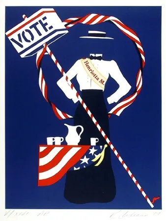 Litografia Indiana - Henrietta M.