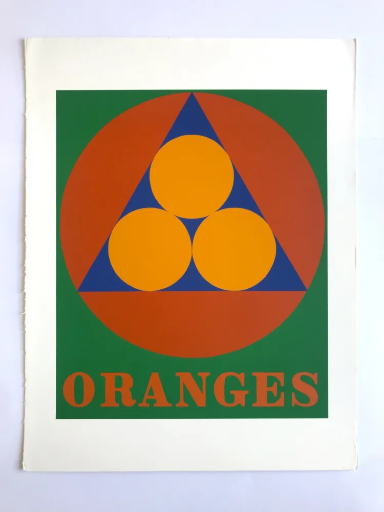Serigrafia Indiana - Oranges / The American Dream