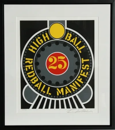 Serigrafia Indiana - The American Dream: High Ball Redball Manifest