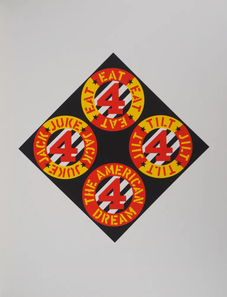 Serigrafia Indiana - The Beware-Danger American Dream