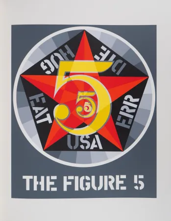 Serigrafia Indiana - The Figure 5 American Dream