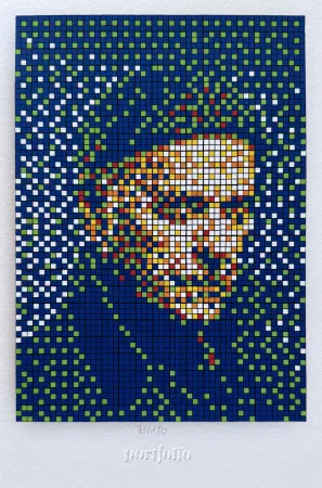 Grafica Numerica Invader - Enki Bilal x Portfolio, 2024