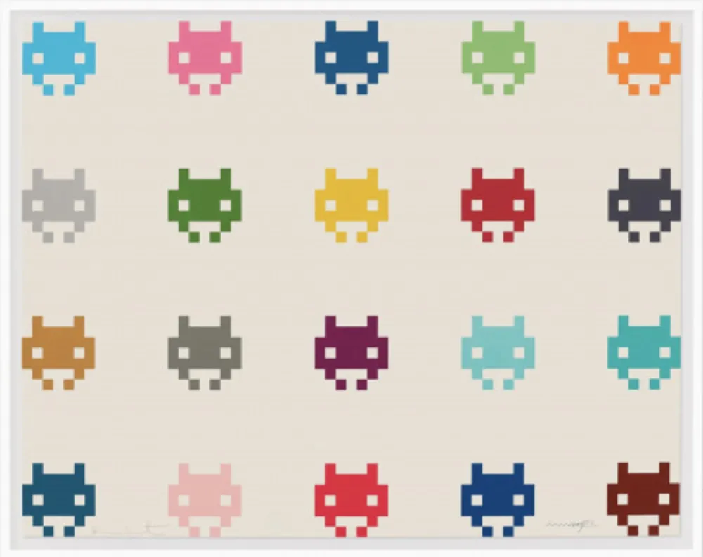 Multiplo Invader - InvadHirst