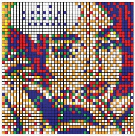 Serigrafia Invader - Ohh...Alright, 2011