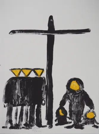 Litografia Ionesco - La Croix