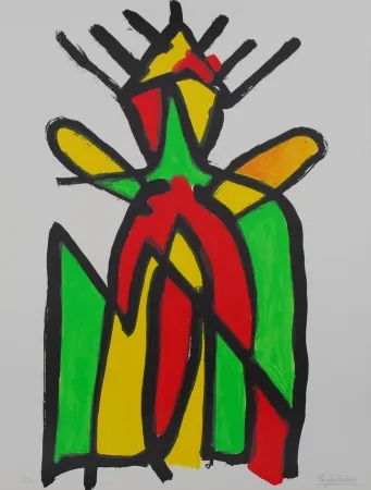 Litografia Ionesco - Le roi