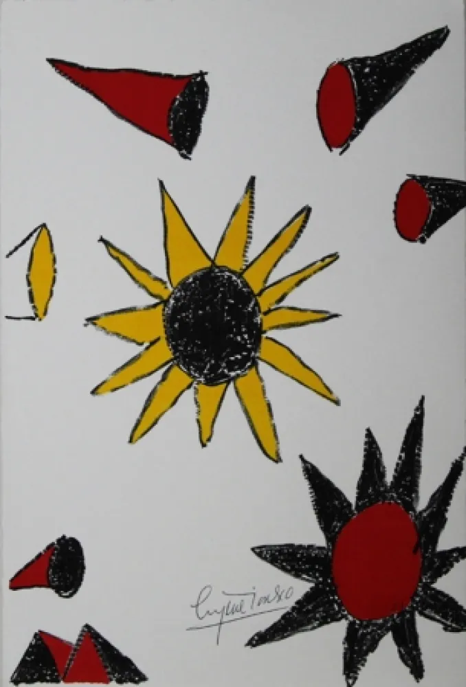 Litografia Ionesco - New Year's Card