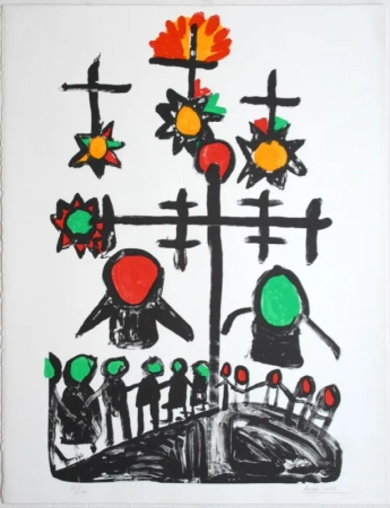 Litografia Ionesco - Untitled