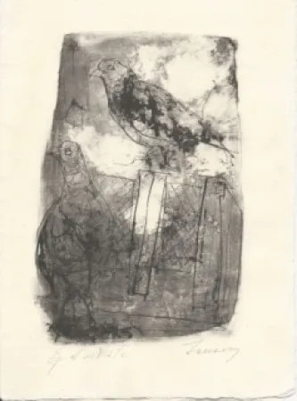 Litografia Jansem - Pigeons