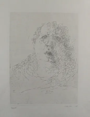 Incisione Janssen - Selbst am 29.3.1965