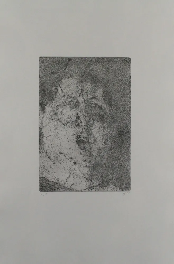 Incisione Janssen - Selbst, dramatisch