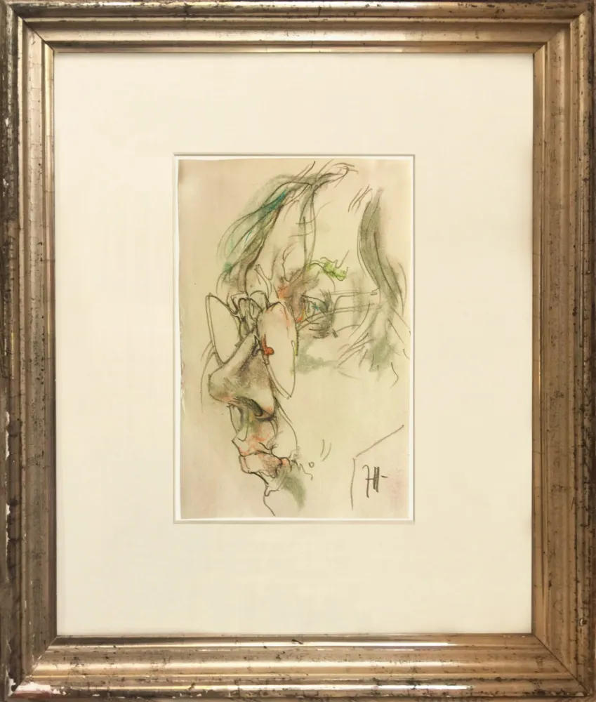 Non Tecnico Janssen - Selfportrait on profile