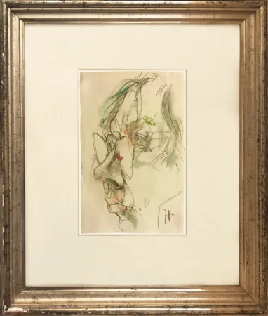 Non Tecnico Janssen - Selfportrait on profile