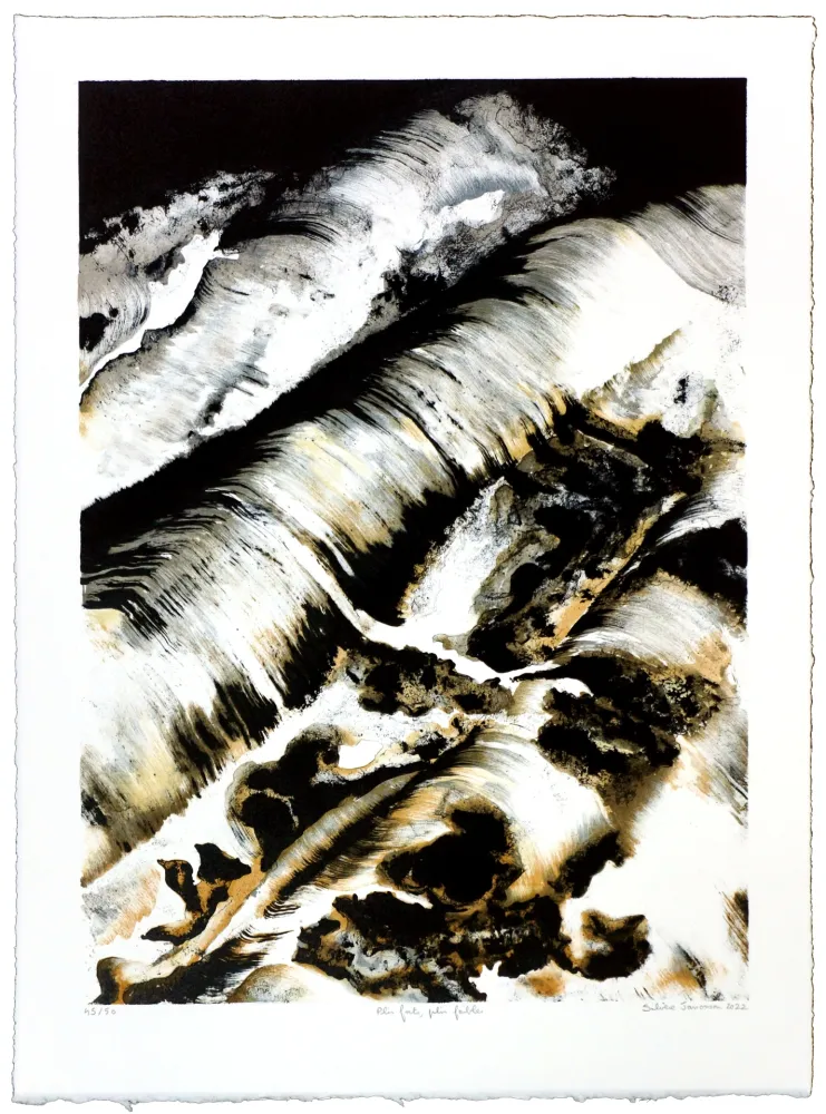 Litografia Jarrosson - Plis forts, plis faibles