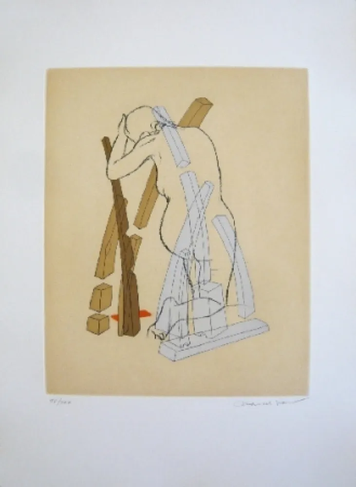 Acquaforte E Acquatinta Jean - Composition 5