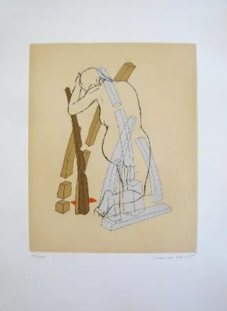 Acquaforte E Acquatinta Jean - Composition 5